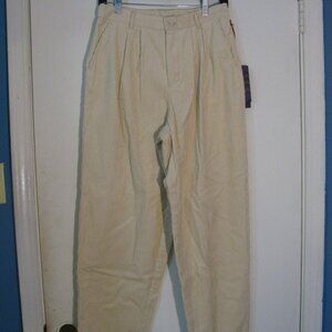 Rowing Blazers Corduroy Pant Size 6 NWT $45 Target Cream Wide Rb Ribbed